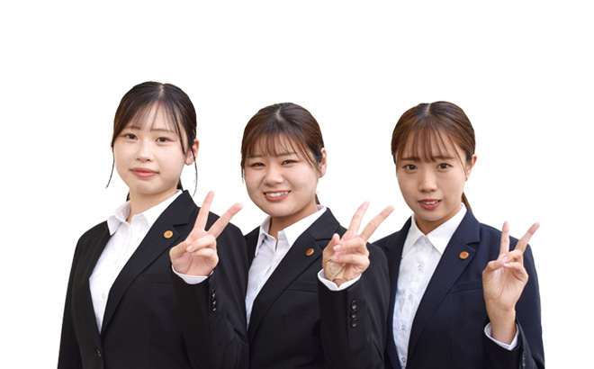 寺田 愛奈さん 濱田 璃香さん 松武 涼花さん